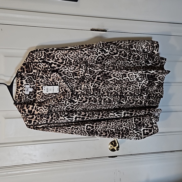 International concepts Cheetah print pajamas set - Picture 1 of 4